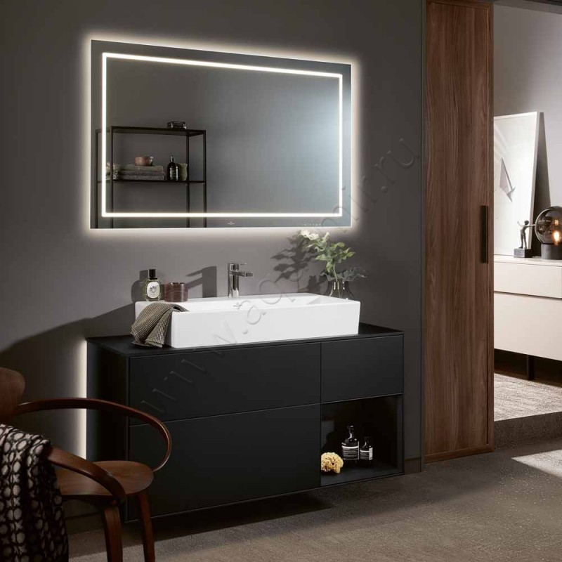 Тумба для раковины Villeroy & Boch Finion G172PDPD в интерьере