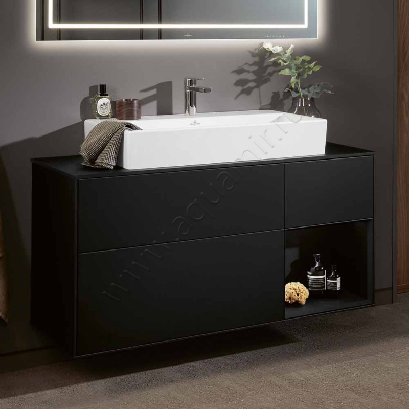 Тумба для раковины Villeroy & Boch Finion F171GFGK в интерьере