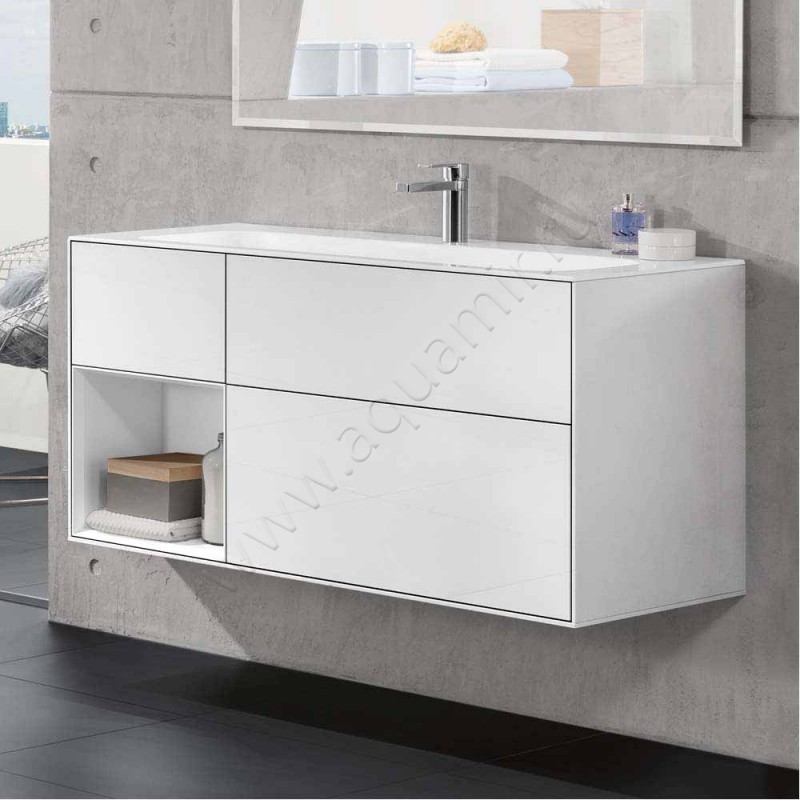 Тумба для раковины Villeroy & Boch Finion G060MTMT в интерьере