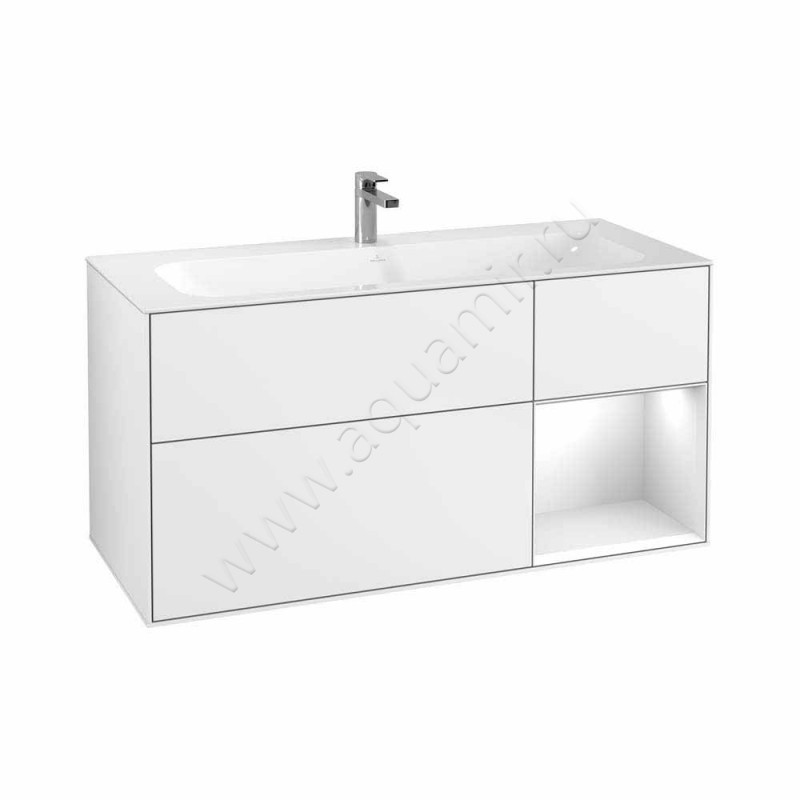 Тумба для раковины Villeroy & Boch Finion F070MTMT в интерьере