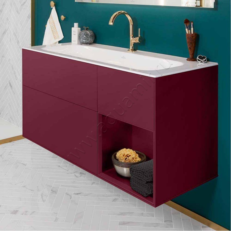 Тумба под раковину Villeroy & Boch Finion F070HBHB в интерьере