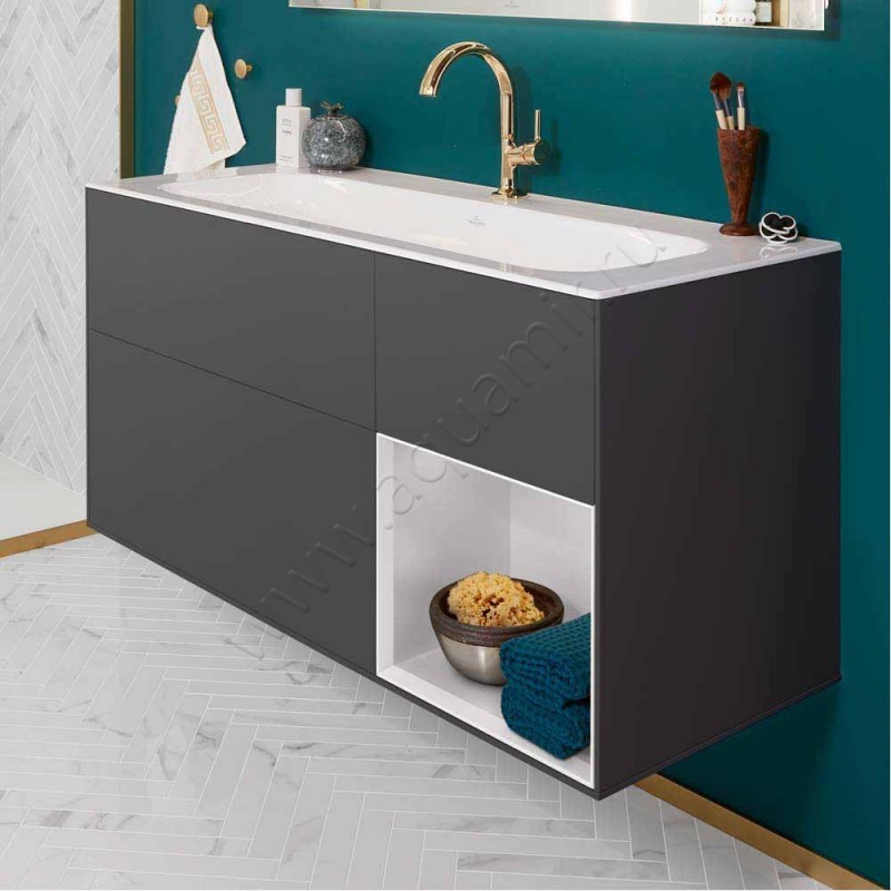 Тумба под раковину Villeroy & Boch Finion F070MTGK в интерьере