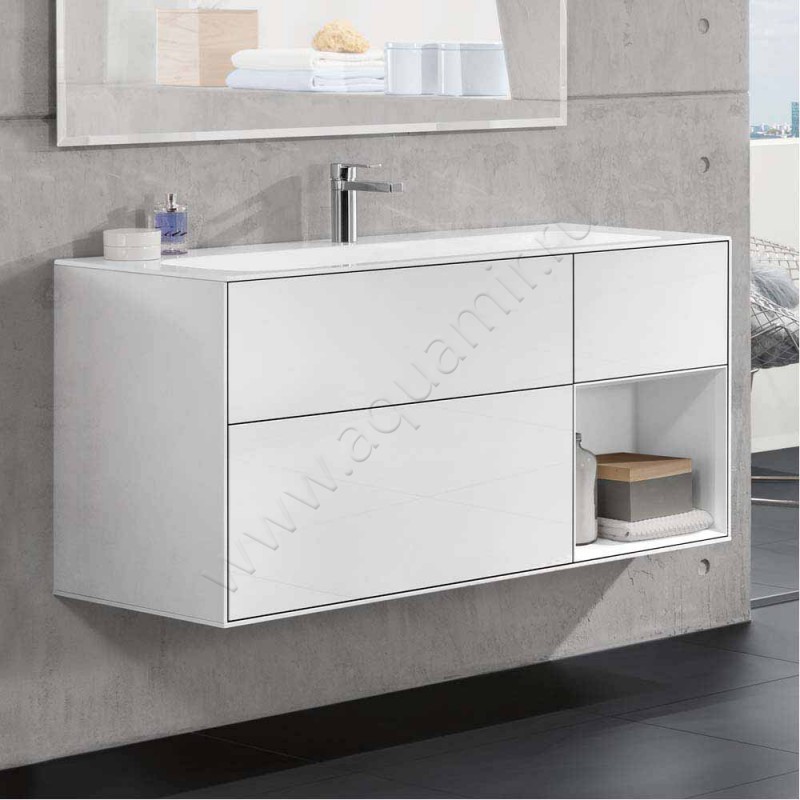Тумба для раковины Villeroy & Boch Finion G070MTMT в интерьере