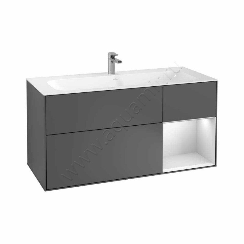 Тумба для раковины Villeroy & Boch Finion F070GFGK в интерьере