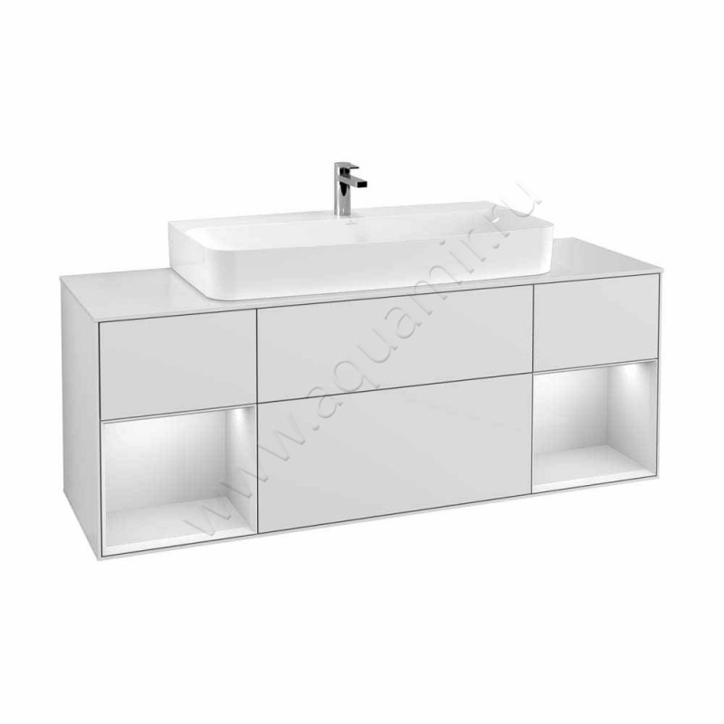 Тумба для раковины Villeroy & Boch Finion G211GFGF в интерьере