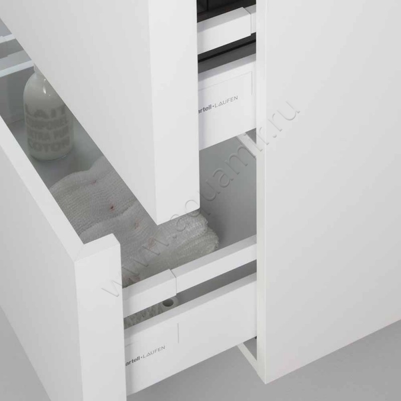 Тумба под раковину Kartell by Laufen 4076490336421 в интерьере