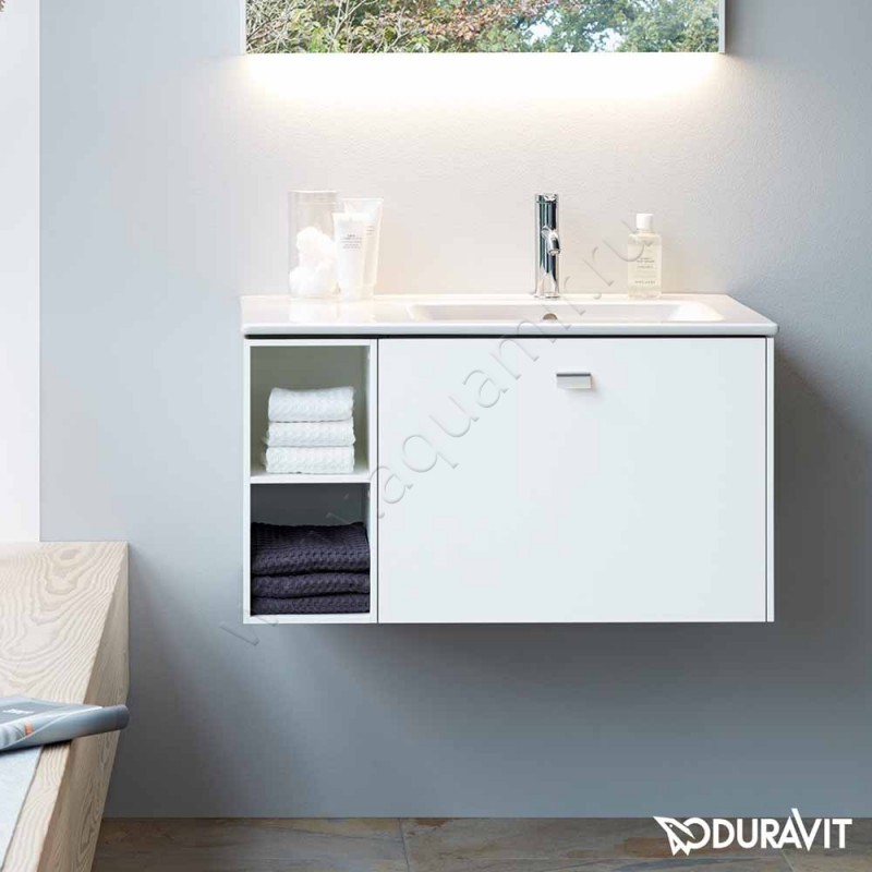 Тумба под раковину Duravit Brioso BR401401007 в интерьере