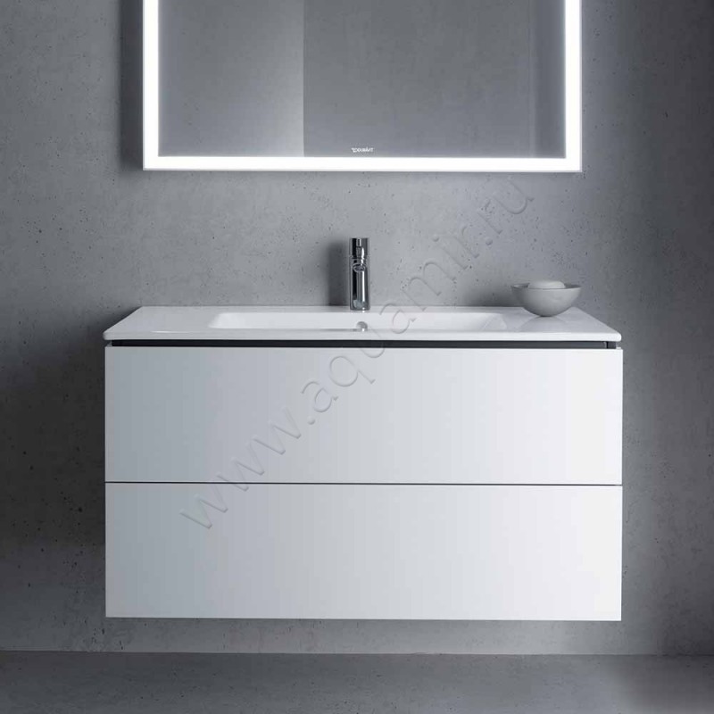 Тумба для раковины Duravit L-Cube LC624208585 в интерьере