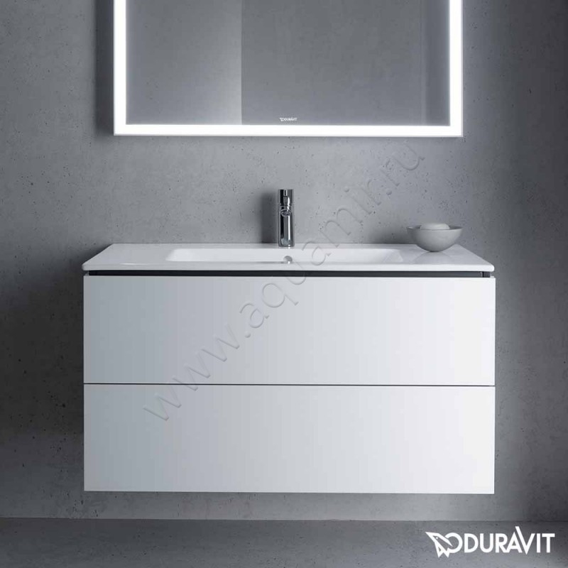Тумба под раковину Duravit L-Cube LC624201111 в интерьере
