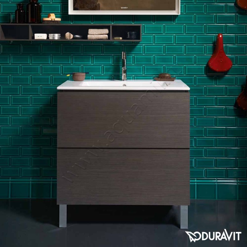 Тумба под раковину Duravit L-Cube LC662608585 в интерьере