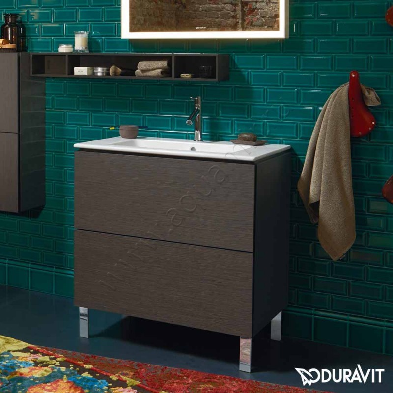 Тумба под раковину Duravit L-Cube LC662704343 в интерьере
