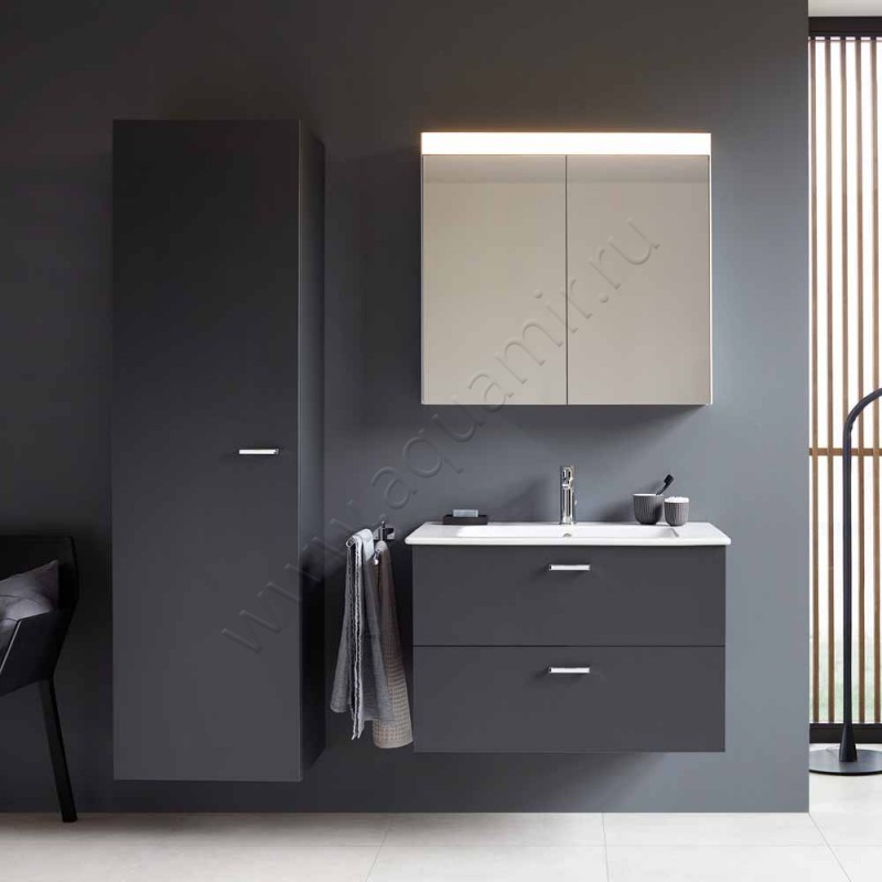Тумба под раковину Duravit XBase XB612105353 в интерьере