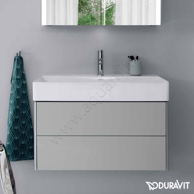 Тумба под раковину Duravit XSquare XS416209191 в интерьере