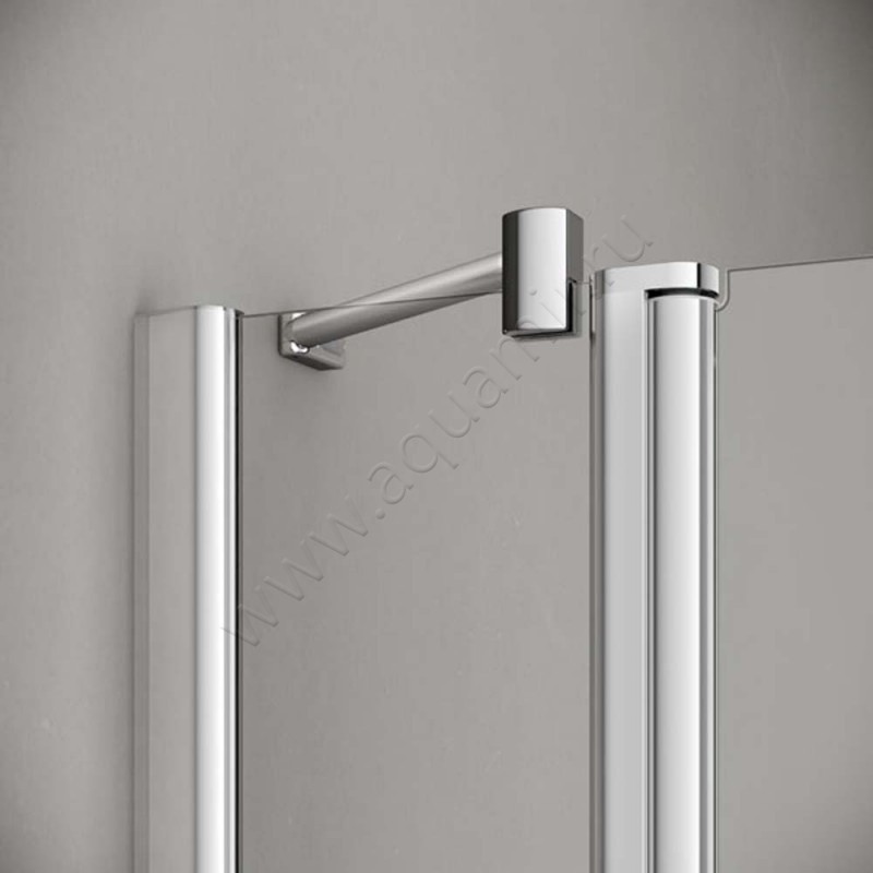 Душевой уголок с маятниковыми дверями Kermi Pega PEF5310018VPK в интерьере