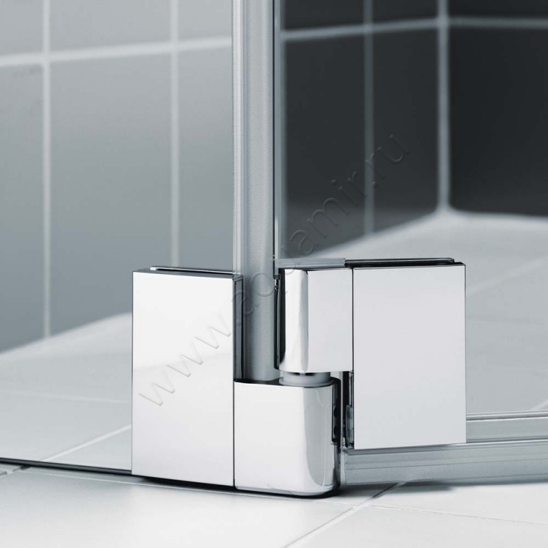 Душевой уголок с маятниковыми дверями Kermi Filia XP FXP5010020VPK в интерьере