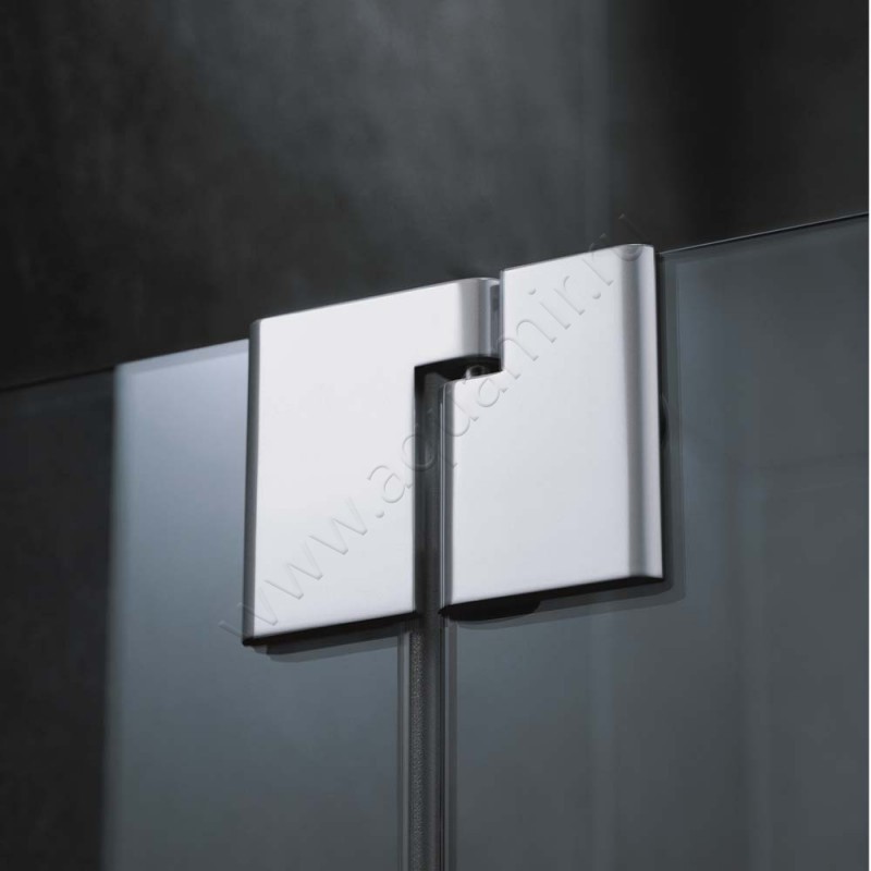 Душевой уголок с маятниковой дверью Kermi Pasa XP PXL53100201PK в интерьере