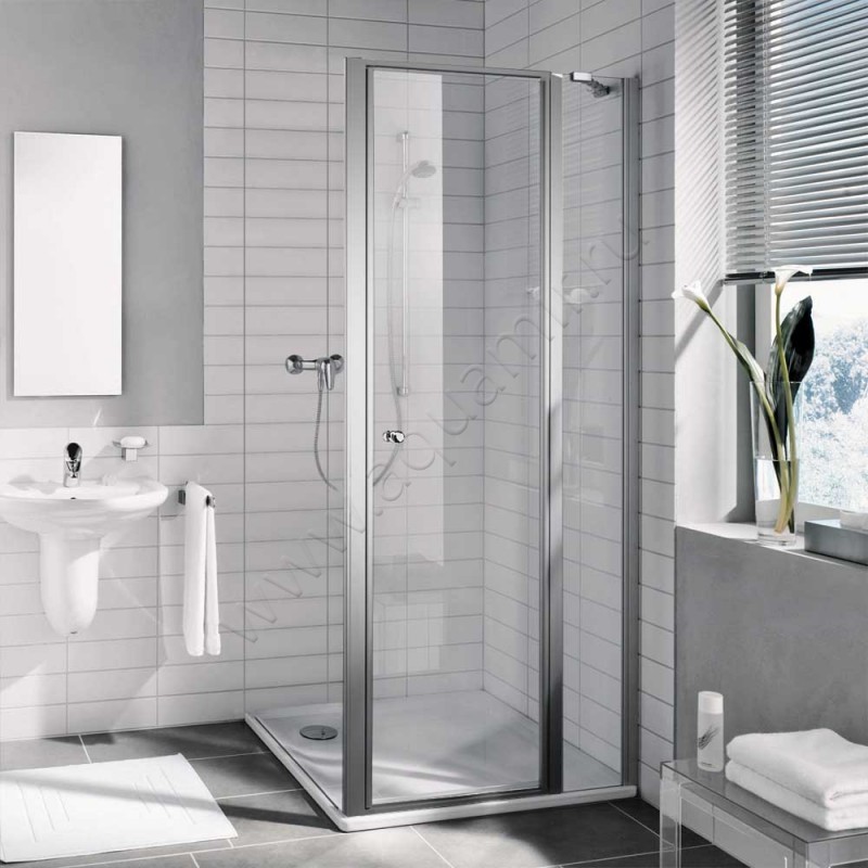 Поворотная душевая дверь для боковой стенки/боковой двери Kermi Ibiza 2000 I2STR075181AK