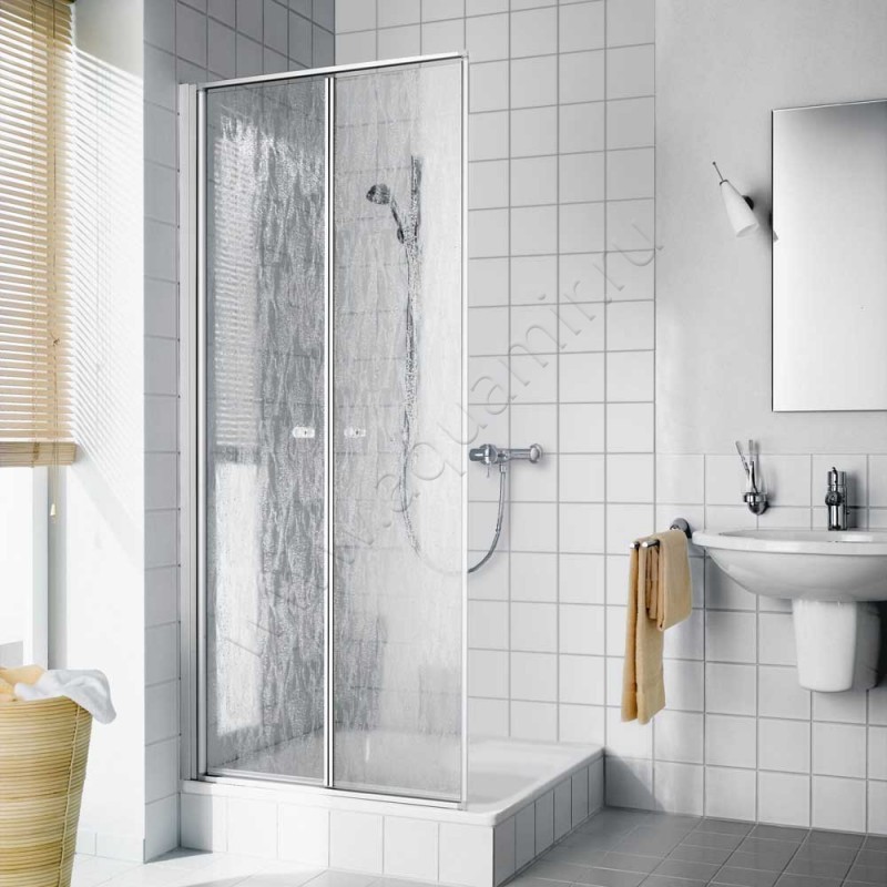 Маятниковая душевая дверь для боковой стенки/боковой двери Kermi Nova 2000 N2PTD1002011K