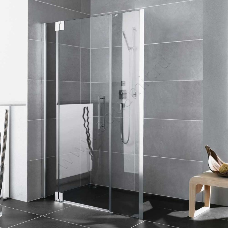 Маятниковая душевая дверь для боковой стенки Kermi Pasa XP PX1GL18020VPK