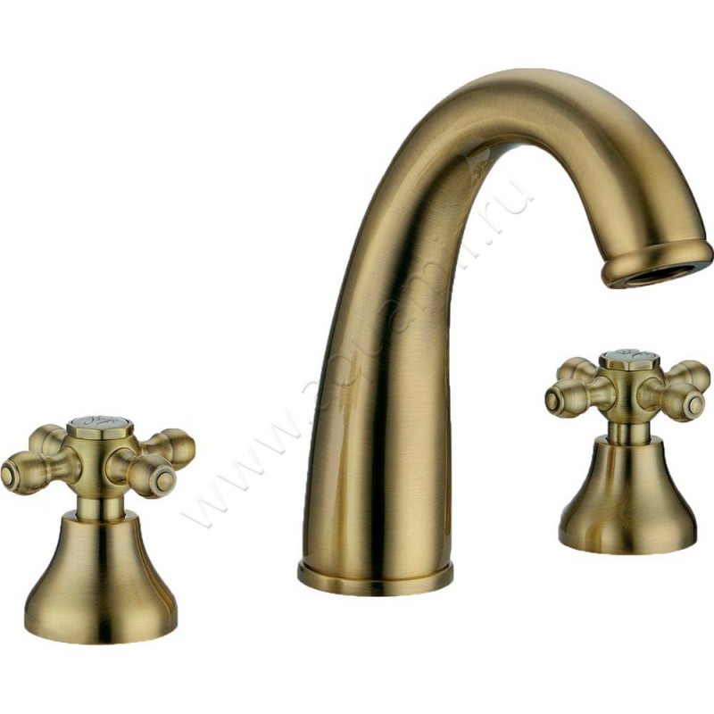 Смеситель для раковины Boheme Medici бронза 317