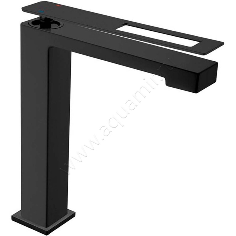 Смеситель для раковины Boheme Q черный матовый 142BB