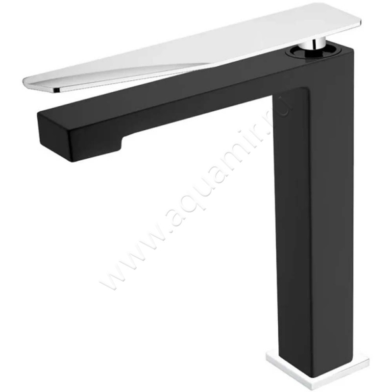 Смеситель Boheme Q черный/хром матовый 142BCR2