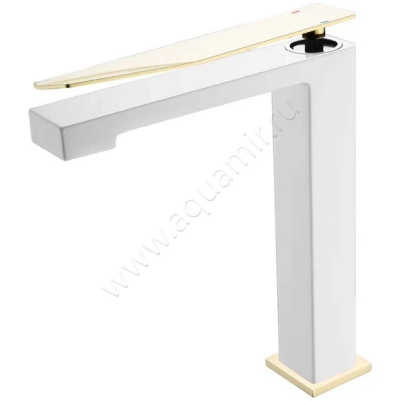 Смеситель Boheme Q золото/хром 142CRG2