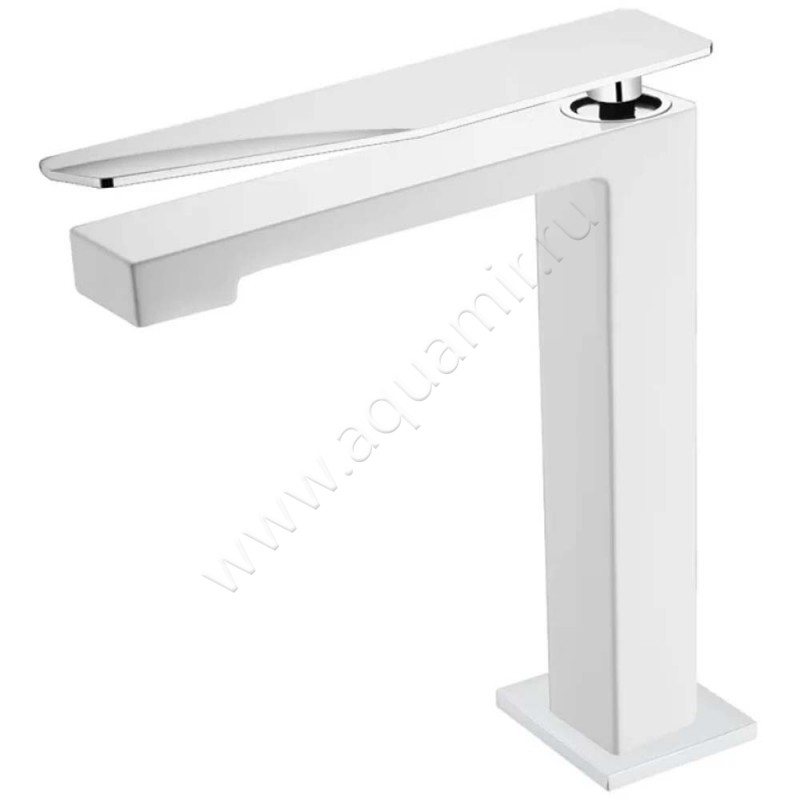 Смеситель Boheme Q белый/хром 142WCR2