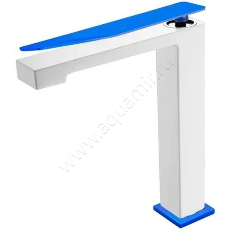 Смеситель Boheme Q синий/белый 142WUW2