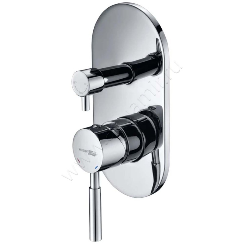 Смеситель Wasserkraft Main хром 4141