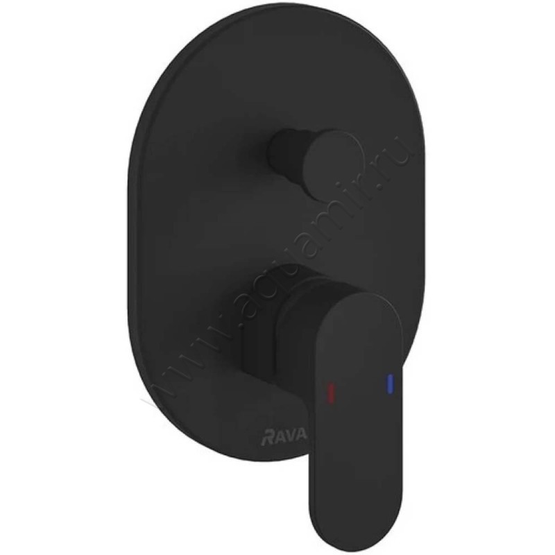 Смеситель Ravak Chrome черный матовый X070433