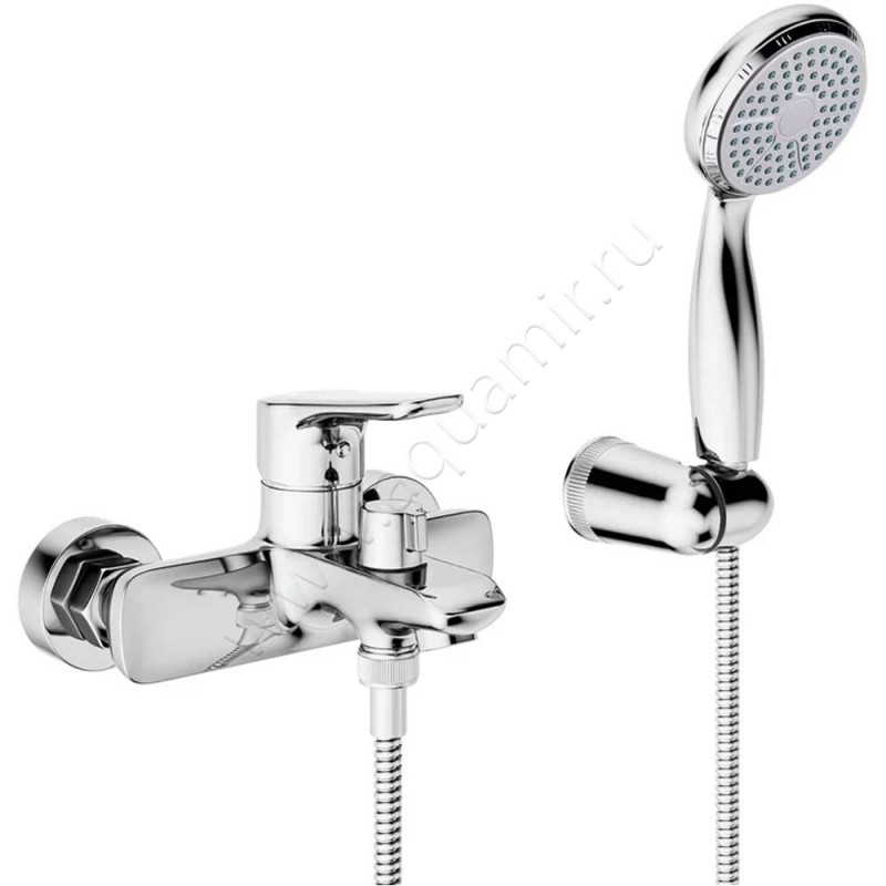 Смеситель для ванны Lemark Selena с душем, хром LM0812C