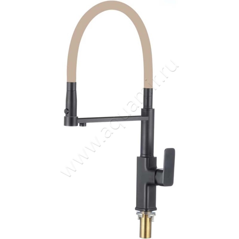 Смеситель Savol для фильтра питьевой воды, бежевый/черный матовый S-L1808H-12