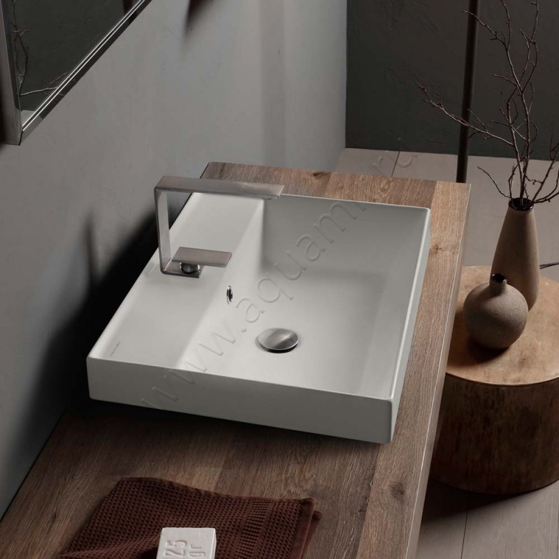 Раковина встраиваемая сверху на столешницу Scarabeo Teorema 2.0 60 см 510941