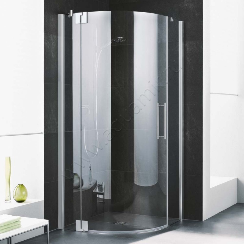 Душевой уголок с поворотной дверью Kermi Pasa XP PX55L101201PK