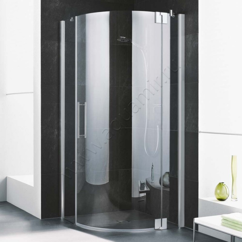 Душевой уголок с поворотной дверью Kermi Pasa XP PX55R090201PK