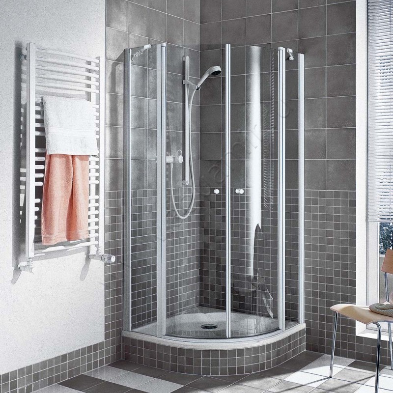 Душевой уголок с маятниковыми дверями Kermi Ibiza 2000 I2O10V71201PK