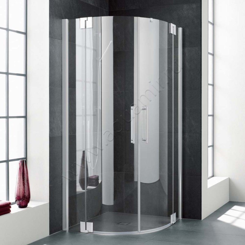 Душевой уголок с маятниковыми дверями Kermi Pasa XP PXP50100201AK