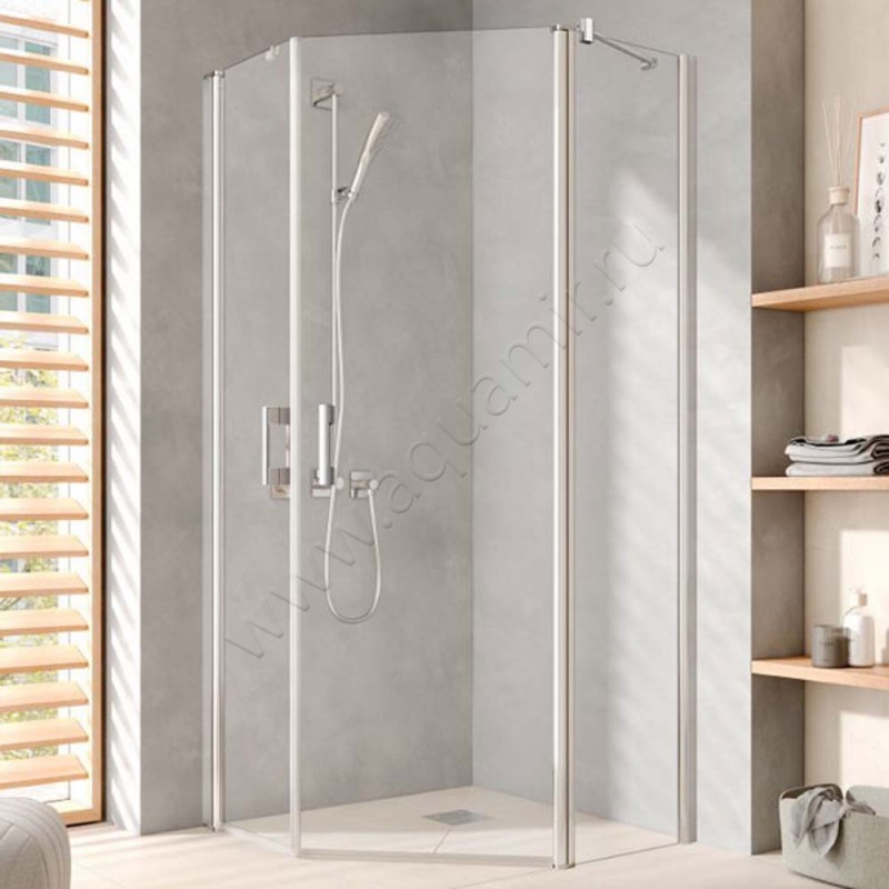Душевой уголок с маятниковыми дверями Kermi Pega PE50R10018VPK