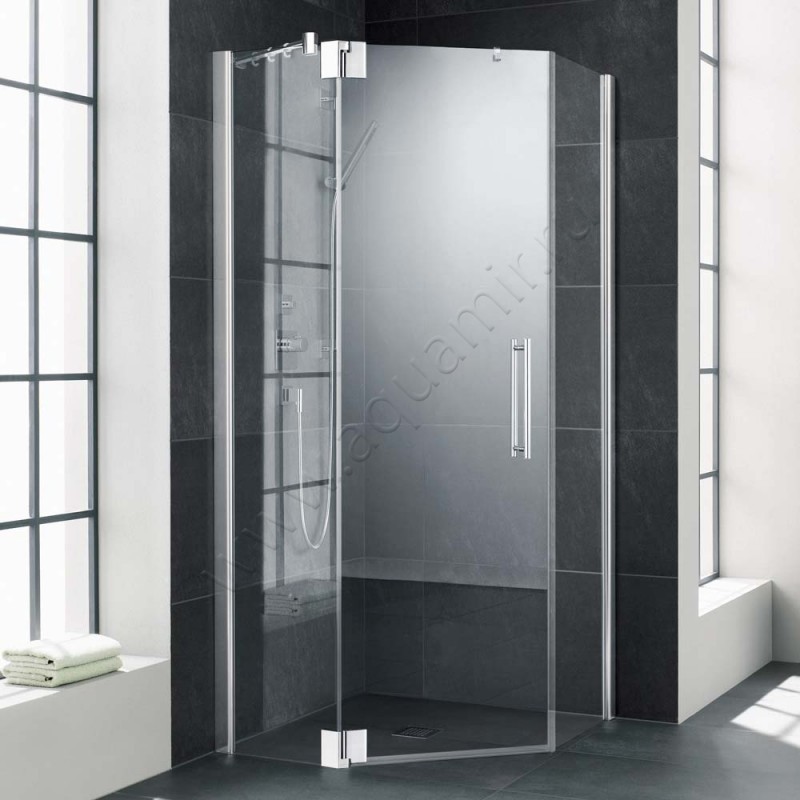 Душевой уголок с маятниковой дверью Kermi Pasa XP PXL4009020VAK