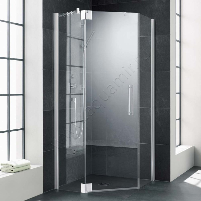 Душевой уголок с маятниковой дверью Kermi Pasa XP PXL47090201PK
