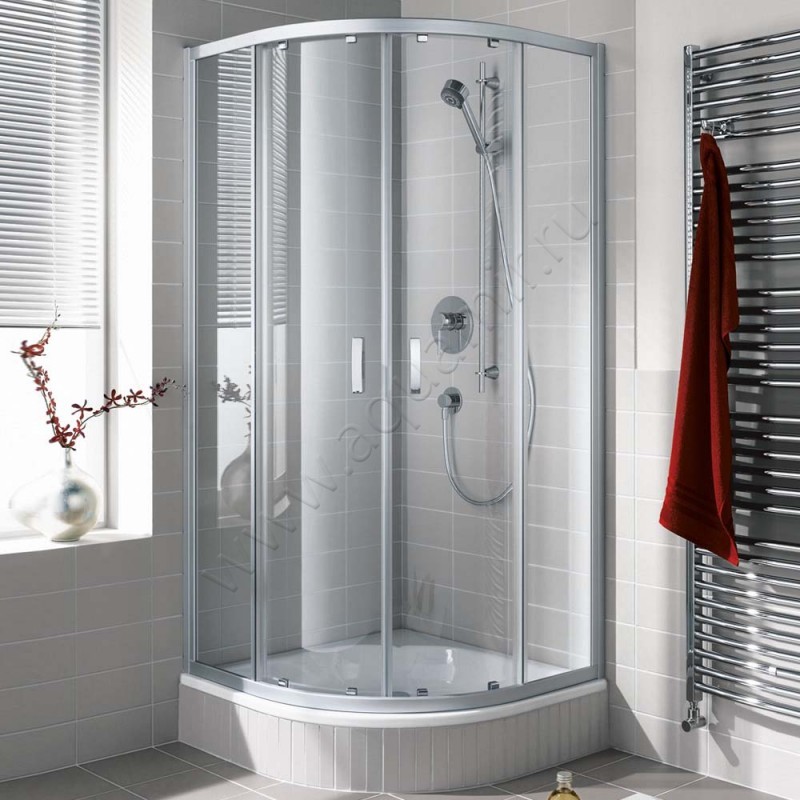 Душевой уголок с раздвижными дверями Kermi Ibiza 2000 I2T10120201PK