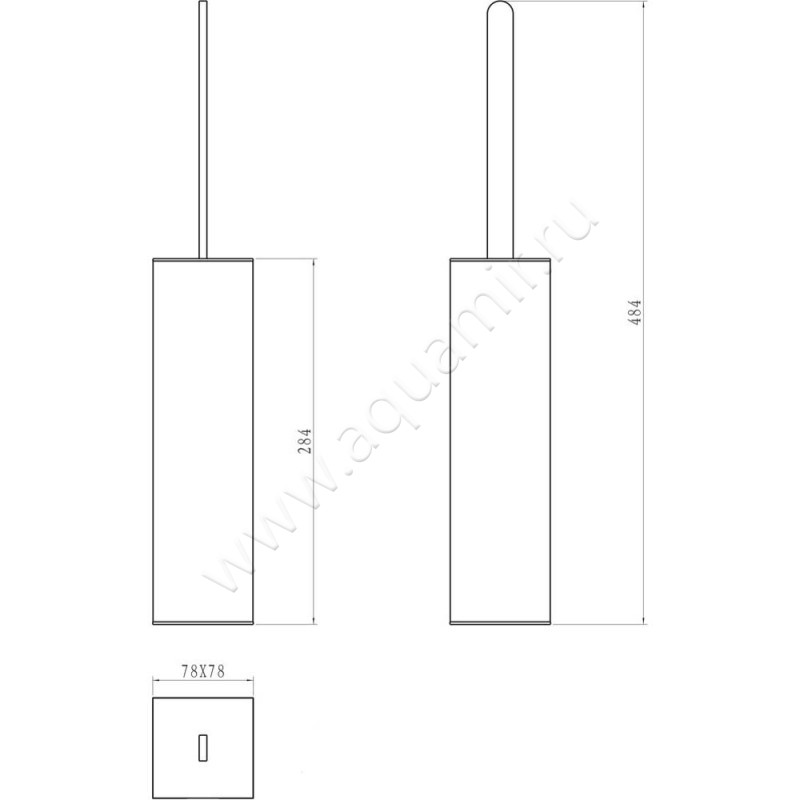 Ершик Boheme 10949-G размеры